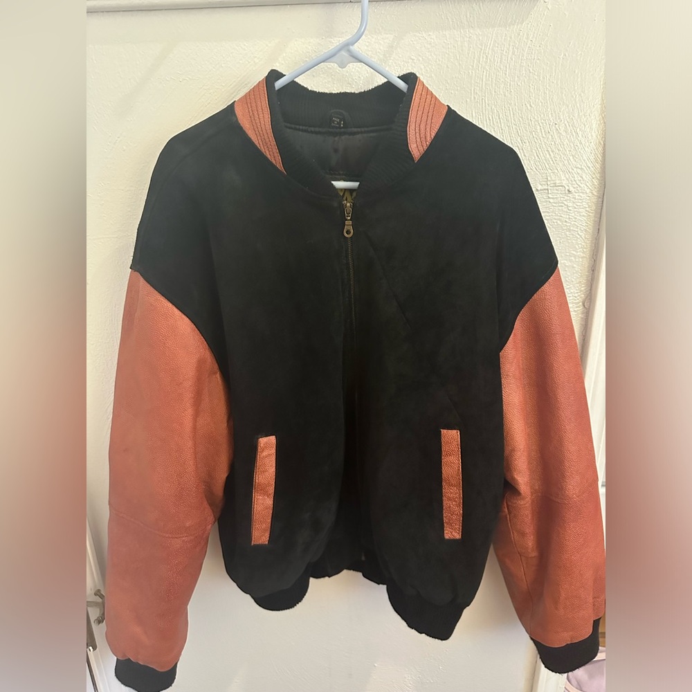 NFL Official Vintage Varsity Wilson Leather Jacket
